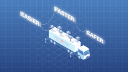 infographic explainer animated truck