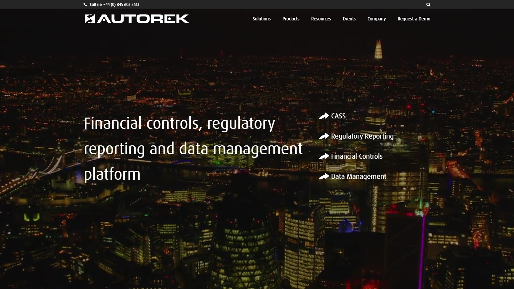 AutoRek Website still