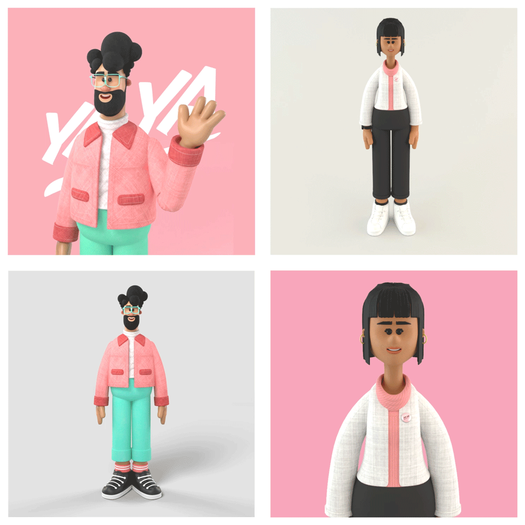 3D Character Animation Graphics