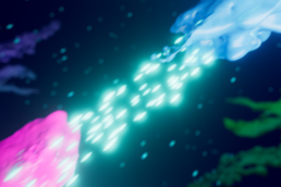 particle animation